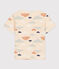 Tee-shirt imprimé manches courtes enfant garçon blanc AVALANCHE/ MULTICO