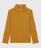 Sous-pull en coton enfant fille / garçon jaune BOUDOR