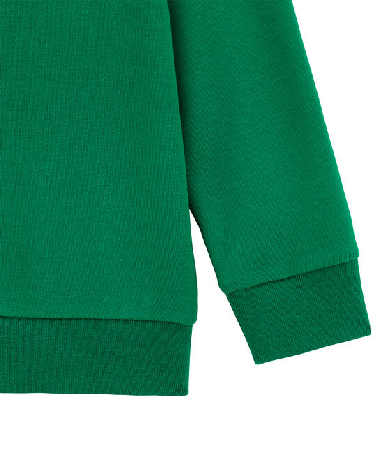 Sweat shirt enfant garçon vert PIVERT