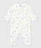 Pyjama b&eacute;b&eacute; en coton sans pieds imprim&eacute; dragons blanc/multicouleur