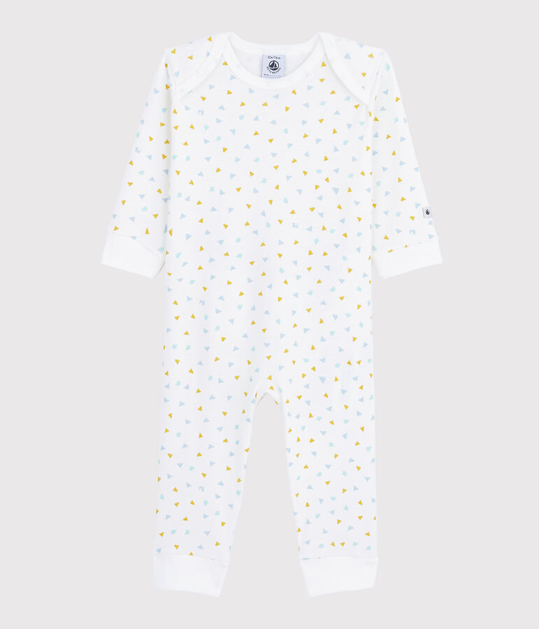 Dors-bien sans pression confettis b&eacute;b&eacute; en coton blanc/multicouleur