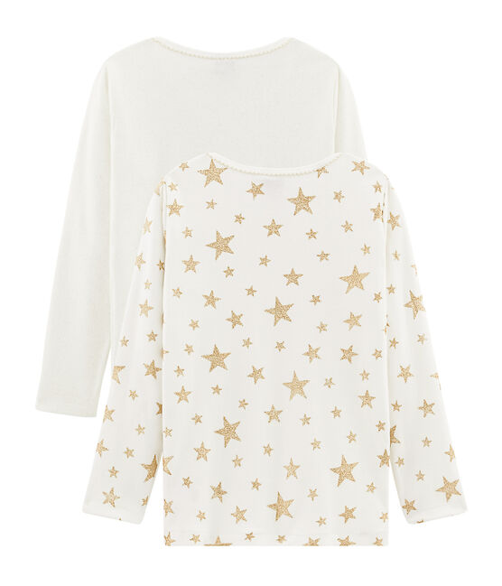 Duo de tee-shirts manches longues petite fille variante 1