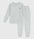 Pyjama enfant en velours uni
