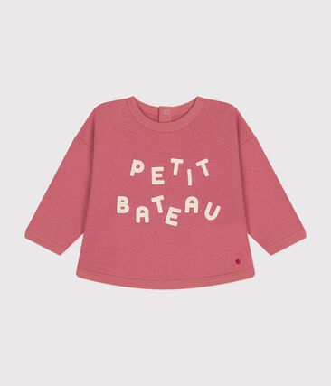 Sweatshirt en molleton bébé