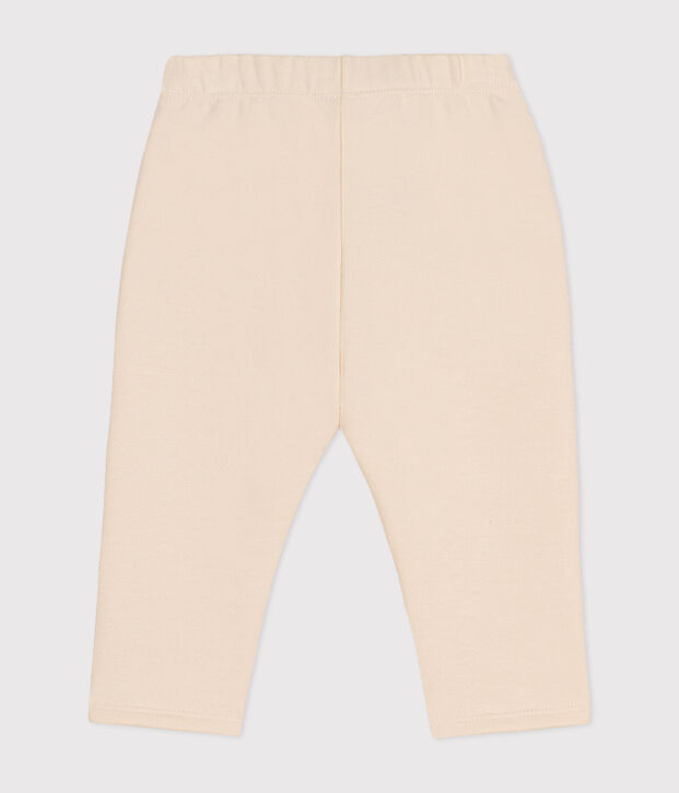 Pantalon en molleton b&eacute;b&eacute; &eacute;cru