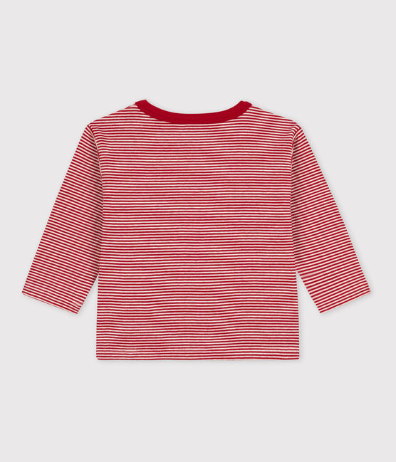 Tee-shirt manches longues bébé milleraies en tubique STOP/ MONTELIMAR
