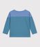 Marini&egrave;re enfant en coton bleu/vert