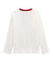 Tee-shirt enfant garcon blanc MARSHMALLOW