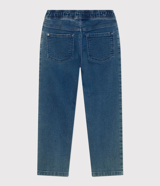 Pantalon regular en denim enfant garçon bleu BLEU DELAVE