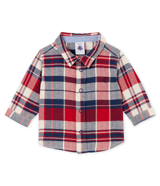 Chemise A Carreaux Bebe Garcon Smoking Multico Petit Bateau