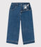 Pantalon en denim 100% écoresponsable enfant fille bleu DENIM BLEU