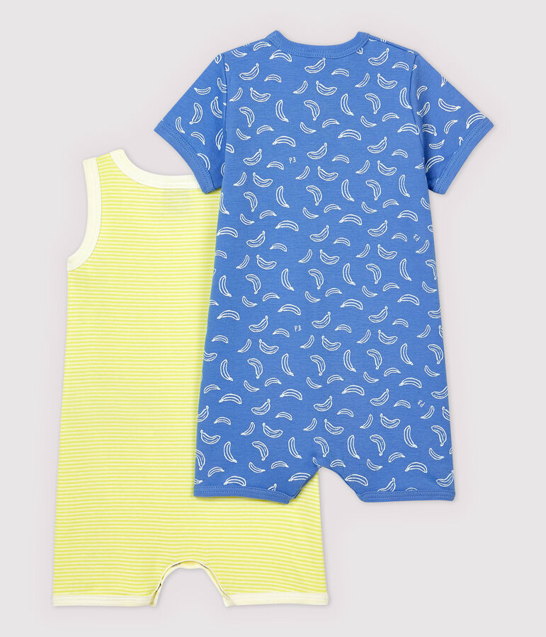 Lot de 2 combicourts en coton variante 1