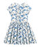 Robe enfant fille blanc MARSHMALLOW/blanc MULTICO