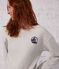Sweatshirt en molleton Femme gris BELUGA CHINE