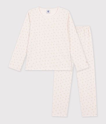 Pyjama femme en coton ajouré