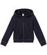 Sweat zippé à capuche fille