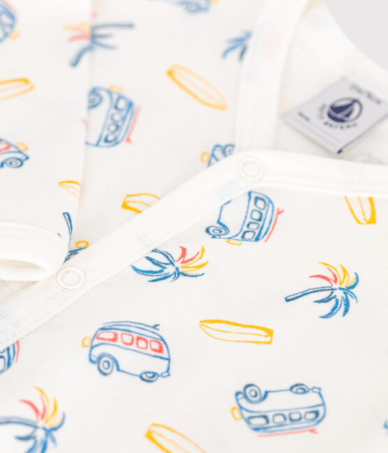 Pyjama bébé en coton vans blanc MARSHMALLOW/blanc MULTICO