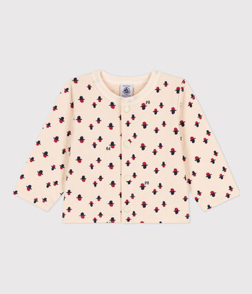 PETIT BATEAU - Cardigan bébé imprimé en tubique