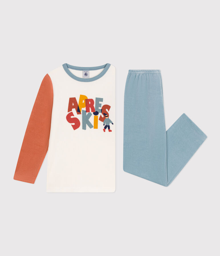 Pyjama  en velours enfant ENNEIGE/ MULTICO