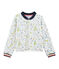 Cardigan enfant fille blanc MARSHMALLOW/blanc MULTICO
