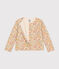 Cardigan en tubique enfant fille AVALANCHE/ CUIVRE/ MULTICO