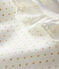 Body bébé fille à collerette blanc MARSHMALLOW/jaune OR