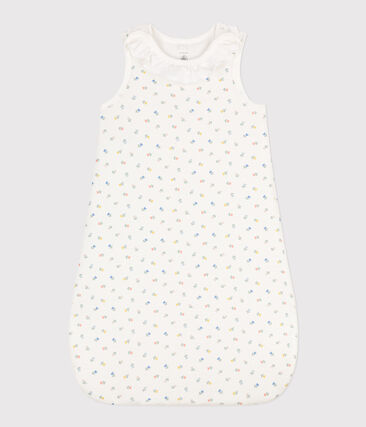 PETIT BATEAU - Gigoteuse fleurs en coton TOG 2