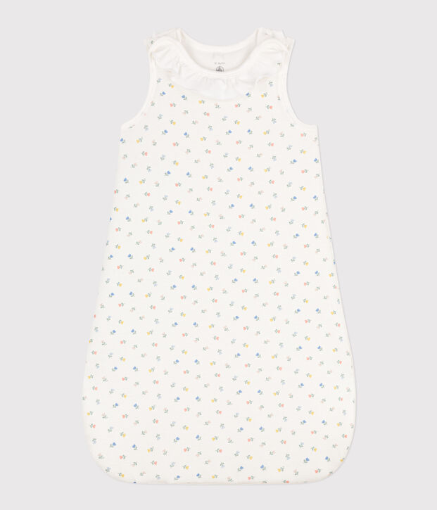 Gigoteuse fleurs en coton TOG 2 blanc/multicouleur