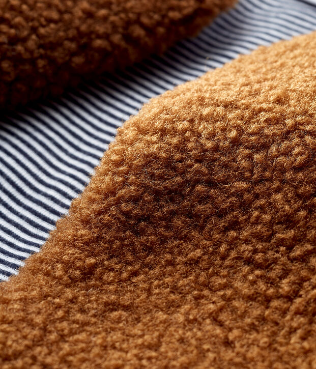 Gilet sans manches b&eacute;b&eacute; gar&ccedil;on marron
