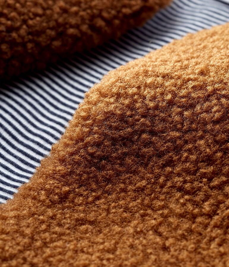 Gilet sans manches b&eacute;b&eacute; gar&ccedil;on marron