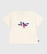 Tee-shirt bébé en coton à manches longues, motif cœur