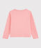 Cardigan en tubique enfant fille rose GRETEL