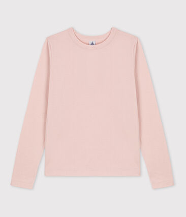 Tee-shirt L'ICONIQUE chaud col rond en coton Femme