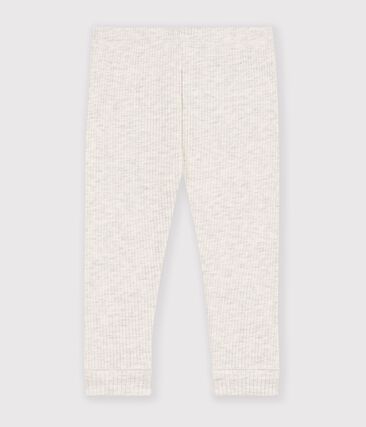 Legging bébé en coton uni