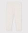 Legging b&eacute;b&eacute; en coton uni beige chin&eacute;