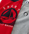 Lot de 2 tee-shirts garçon : sérigraphié + uni variante 2