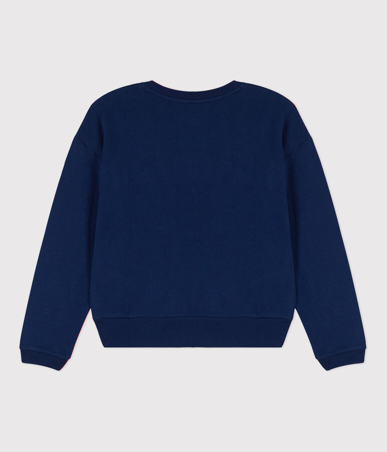 Sweatshirt en coton Femme bleu MEDIEVAL