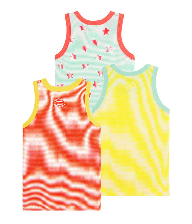Trio de d&eacute;bardeurs petit gar&ccedil;on multicouleur