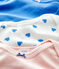 Lot de 3 bodies cœurs bleus manches longues variante 1