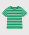 Tee-shirt rayé en jersey enfant garçon PRADO/ AVALANCHE