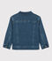 Veste en denim bio enfant fille / garçon bleu DENIM BLEU DELAVE