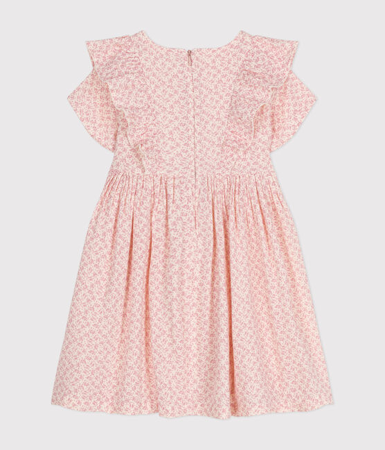 Robe imprimée manches courtes en gaze de coton enfant fille AVALANCHE/ PANTY