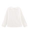 Tee shirt manches longues enfant fille blanc MARSHMALLOW