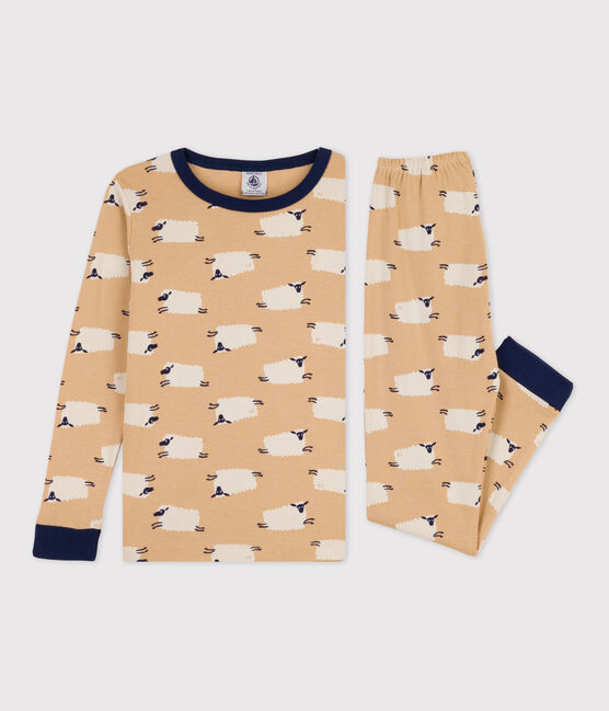 Pyjama ajusté  en coton enfant TRENCH/ MULTICO