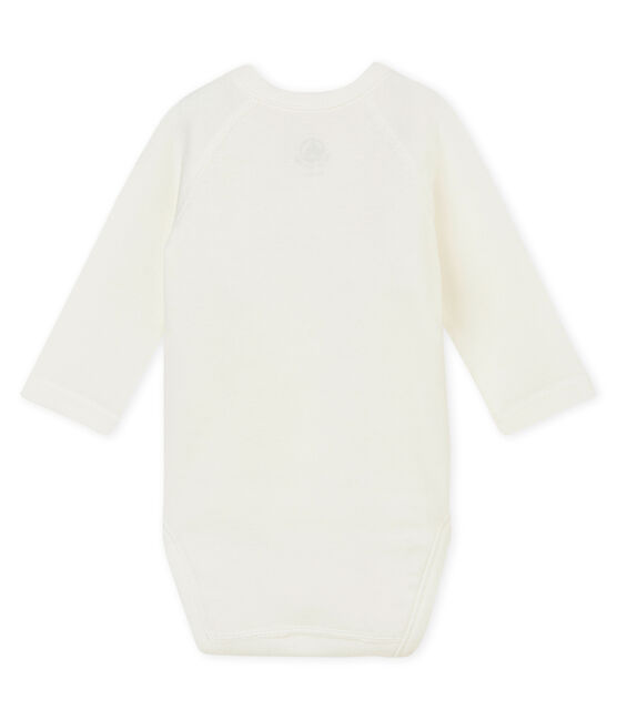 Nouveau body naissance manches longues blanc MARSHMALLOW