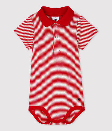 Body bébé polo garçon occasion - marque Petit Bateau - encore1fois