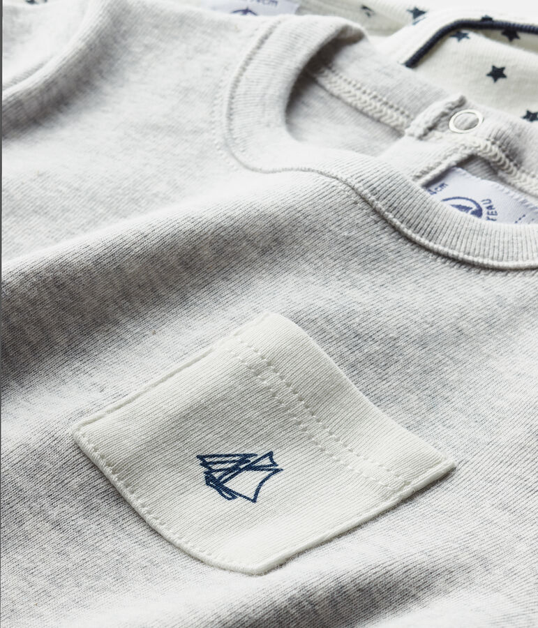 Lot de 2 tee-shirts b&eacute;b&eacute; gar&ccedil;on multicouleur