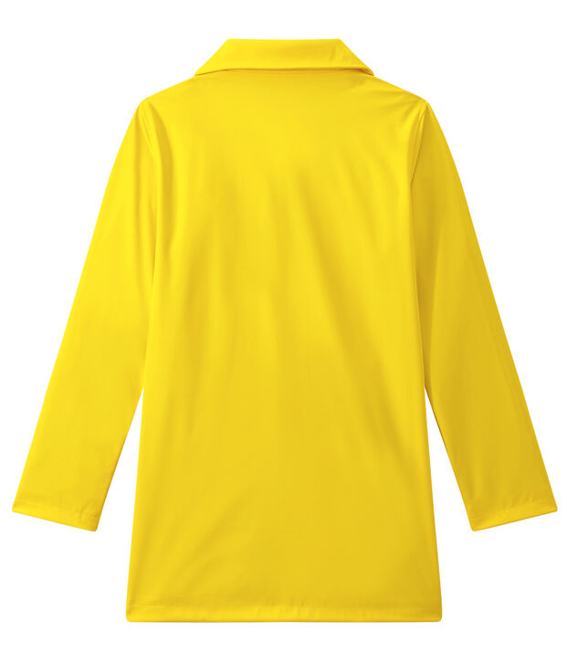 Cir&eacute; femme imperm&eacute;able forme pardessus jaune