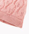 Bonnet en laine et coton pour bébé. rose CHARME