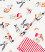 blanc/multicouleur